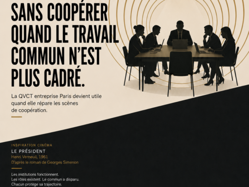Une équipe peut fonctionner sans coopérer quand le travail commun n’est plus cadré Une équipe peut fonctionner sans coopérer quand le travail commun n’est plus cadré