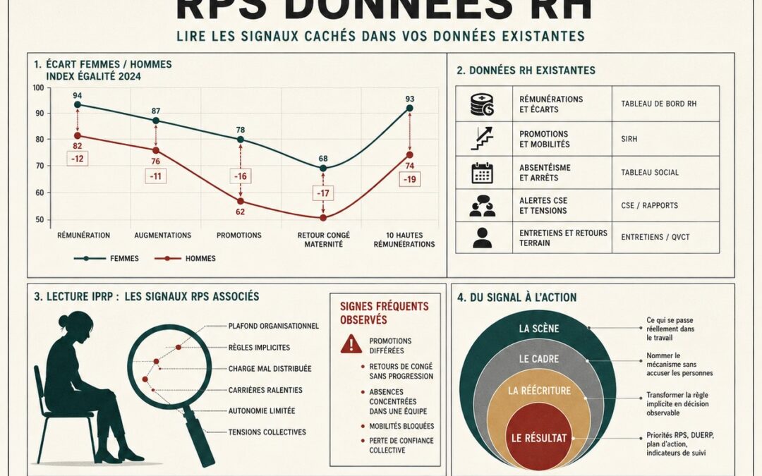 Index égalité RPS données RH : les chiffres révèlent ce que les réunions taisent