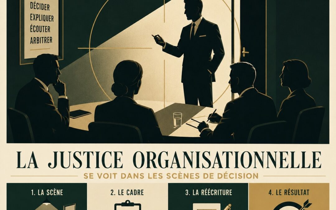 Justice organisationnelle en prise de poste à Paris