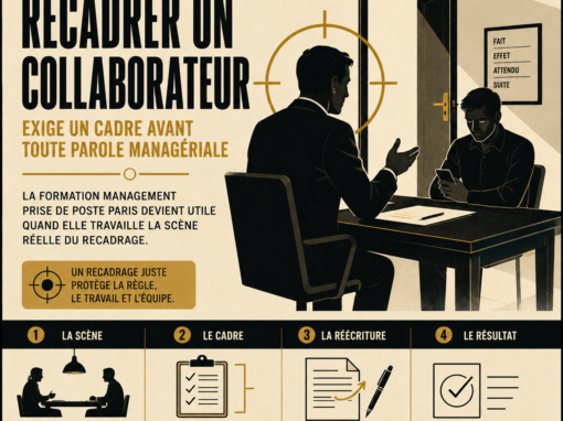 Recadrer un collaborateur sans désorganiser l’équipe Recadrer un collaborateur sans désorganiser l’équipe